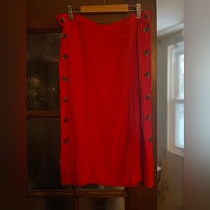 Madewell Midi Slip Skirt